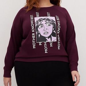 TORRID Disney Plus size Tangled fleece sweatshirt